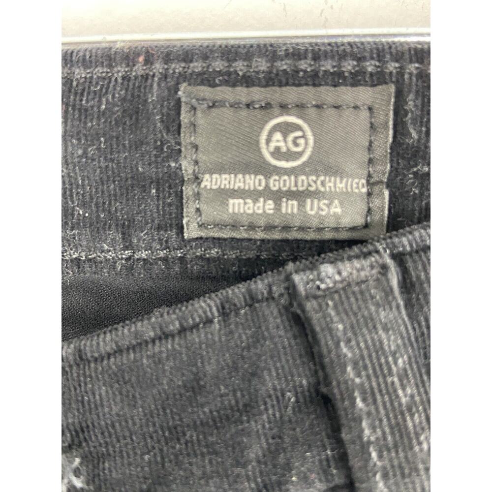 Adriano Goldschmied The Legging Super Skinny Black Corduroy Pant Size 28X30 1061 - Picture 5 of 15